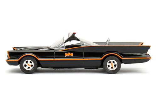 Classic TV Series 1966 Batmobile, Black - Jada Toys 35758DPA1 - 1/32 Scale Diecast Model Toy Car