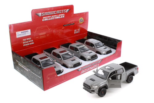 2023 Toyota Tacoma TRD Pro Pickup Truck, Gray - Showcasts 37910 - 1/27 Scale Car (1 Car No Box)