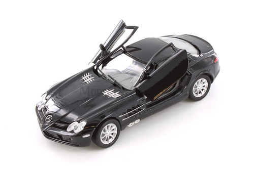 Mercedes Benz SLR McLaren, Black - Motormax 73306 - 1/24 scale