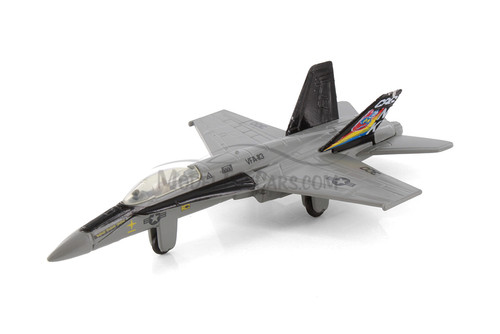 Boeing F/A-18 Hornet, Gray Camo - Showcasts 77000DT - 1/100 Scale Diecast Model Plane