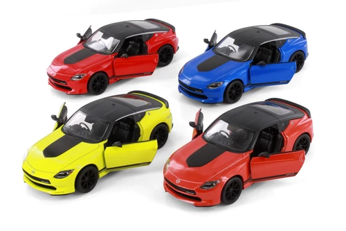 Box of 12 2023 Nissan Fairlady Z Customized Edition, Asstd - Kinsmart 5443D - 1/36 Scale Model Cars