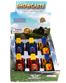 Box of 6 Super Lawn Tractor, Assortment - Showcasts 9669D/6 - 4" Scale Diecast Model Toy Cars
