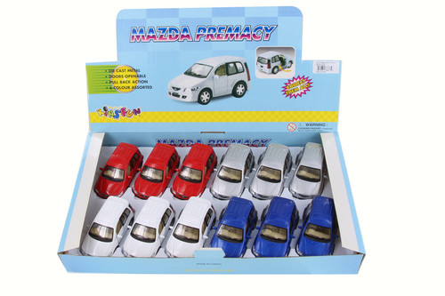 Box of 12 Mazda RX-7 Assortment - Kinsmart 4018D - 4