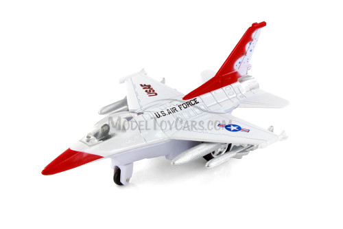 X Planes Airforce, White - Showcasts 51296 - 6" Scale Diecast Model Toy Plane