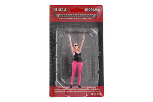 Figure 18 Series 2 Figure 3, Pink/Black - Showcasts AD-18903 - 1/18 Scale Resin Diorama Figurine