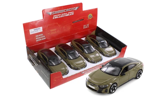 2022 Audi RS e-tron GT, Green - Showcasts 37907 - 1/25 Scale Diecast Model Toy Car