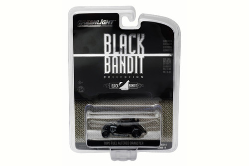 Topo Fuel Altered Dragster, Black - Greenlight 27840F/6 - 1/64 Scale Diecast Model Toy Car