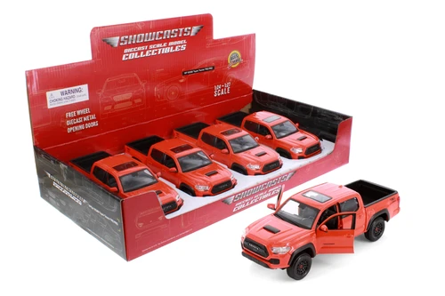 2023 Toyota Tacoma TRD Pro Pickup Truck, Orange - Showcasts 37910 - 1/27 Scale Diecast Model Toy Car