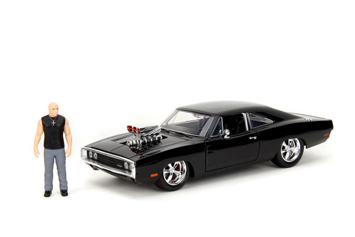 Dom's Dodge Charger R/T Build N' Collect Die -cast Model Kit, Fast