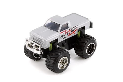 Mighty Monster Truck, White - Showcasts 76559D - 5" Scale Diecast Model Toy Car