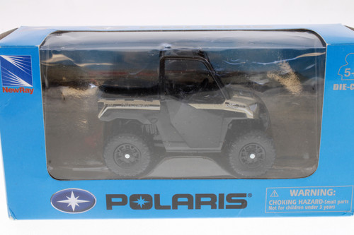 Pickup Truck with Polaris Ranger XP1000 EPS, White - New Ray R-23134 ...