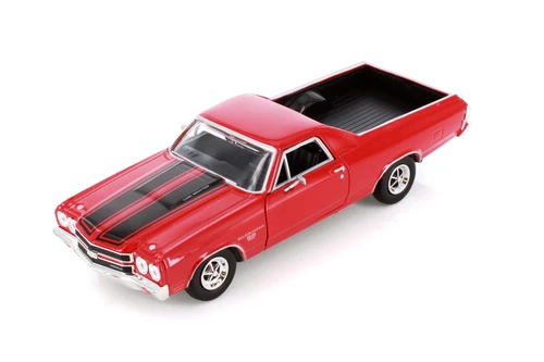 1970 Chevy El Camino SS 396, Red - Showcasts 71347D - 1/24 Scale Diecast Model Toy Car