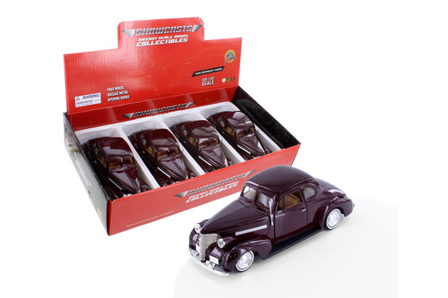1939 Chevy Coupe, Green - Showcasts 77247GN - 1/24 Scale Diecast