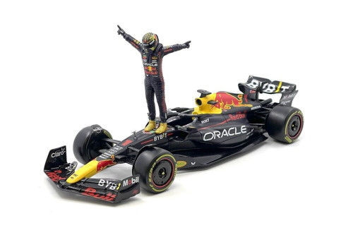 2023 Oracle Red Bull Racing RB19, #1 Max Verstappen - Bburago 18