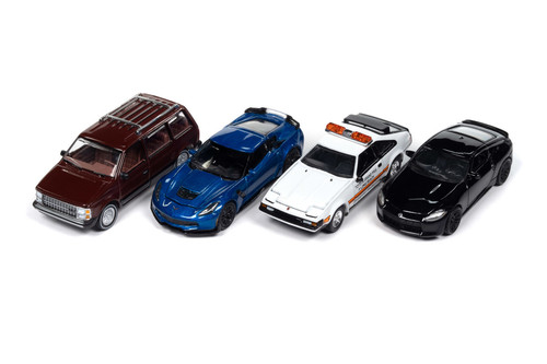 Box of 6 2024 Release 2 Set B, ASSTD - Auto World AW64442/48B - 1/64 Scale Diecast Model Toy Cars