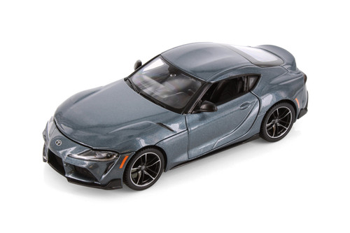 2022 Toyota GR Supra Sports Car, Gray - Showcasts 37917 - 1/24 Scale ...