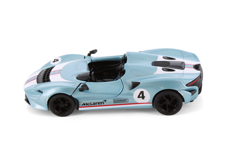 McLaren Elva Convertible Livery Edition, Blue - Kinsmart 5462DF - 1/36 Scale Diecast Model Toy Car