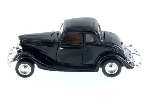 1934 Ford Coupe Hardtop Classic Car, Black - Showcasts 77217D - 1/24 Scale Diecast Model Toy Car