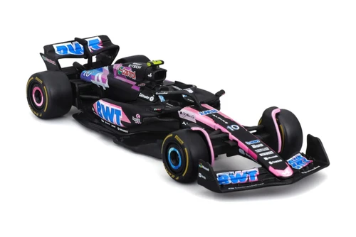 BWT Alpine A524 Race Car, #10 Pierre Gasly - Bburago 18-38219 - 1/43 Scale Diecast Model Toy Car
