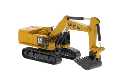Caterpillar 390F L Hydraulic Excavator, Yellow - Diecast Masters 85537 - 1/125 Scale Diecast Model Toy Car