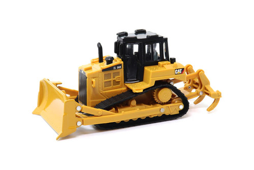 Caterpillar D6R Track-Type Tractor, Yellow/Black - Diecast Masters 84645CS - 1/64 Scale Diecast Model Toy Car