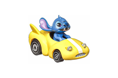 Stitch, Yellow - Mattel Hot Wheels HKB86956M - 2.25" Scale Diecast Model Toy Car