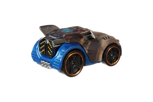 Rocket Racoon, Marvel, Gray/Blue - Mattel Hot Wheels HHB74956F - 3" Scale Diecast Model Toy Car