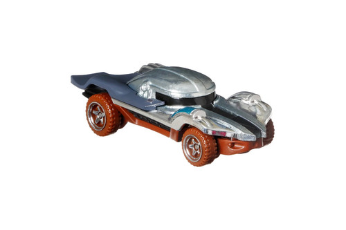 The Mandalorian, Silver/Brown - Mattel Hot Wheels HHB74956H - 3" Scale Diecast Model Toy Car