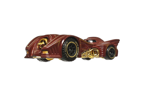 Classic Batman Batmobile, Black - Mattel Hot Wheels HDG89956M - 3" Scale Diecast Model Toy Car