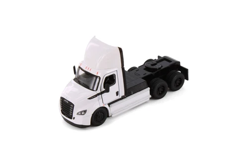 Freightliner eCascadia, White - Kinsmart 5466DW - 1/60 Scale Diecast Model Toy Car