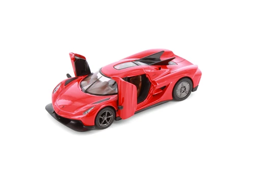 Koenigsegg Jesko Absolut, Red - Kinsmart 5473D - 1/36 Scale Diecast Model Toy Car