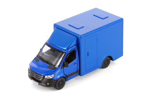 Mercedes-Benz Sprinter Box Truck, Black - Kinsmart 5471D - 1/48