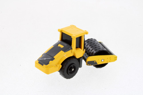 Mini Work Machines Volvo SD160B Soil Compactor w/Padfoot Roller, Yellow - Maisto 11364 - 3" Scale Diecast Model Toy Car