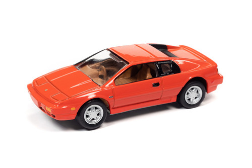 1989 Lotus Esprit, Calypso Red - Johnny Lightning JLCG027/48A - 1/64 Scale Diecast Model Toy Car