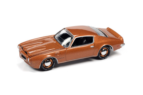 1972 Pontiac Firebird Formula, Anaconda Gold Poly - Johnny Lightning JLCG026/48B - 1/64 Scale Diecast Model Toy Car
