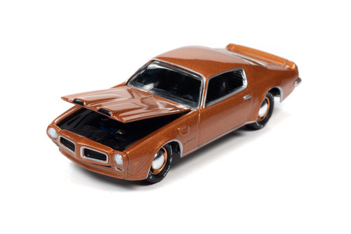 1972 Pontiac Firebird Formula, Anaconda Gold Poly - Johnny Lightning JLCG026/48B - 1/64 Scale Diecast Model Toy Car