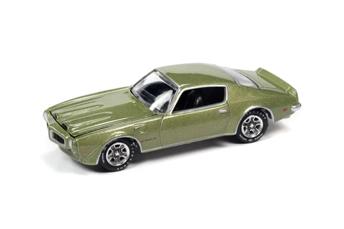 1972 Pontiac Firebird Formula, Springfield Green Poly - Johnny Lightning JLCG026/48A - 1/64 Scale Diecast Model Toy Car