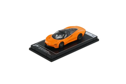 Box of 36 McLaren Speedtail, Orange - Kinsmart H14 - 1/64 Scale Diecast Model Toy Cars