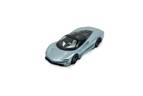 Box of 36 McLaren Speedtail, Silver - Kinsmart H13 - 1/64 Scale Diecast Model Toy Cars