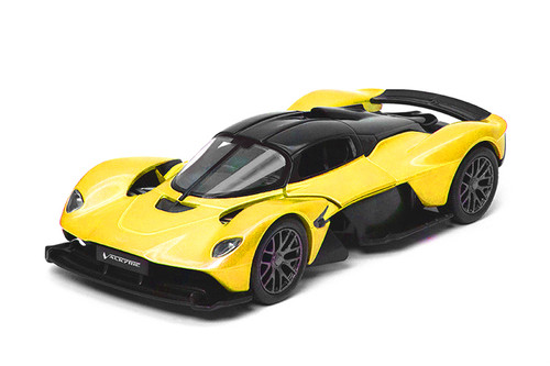 4-Pack Aston Martin Valkyrie Hardtop, ASSTD - Kinsmart 5470D - 1