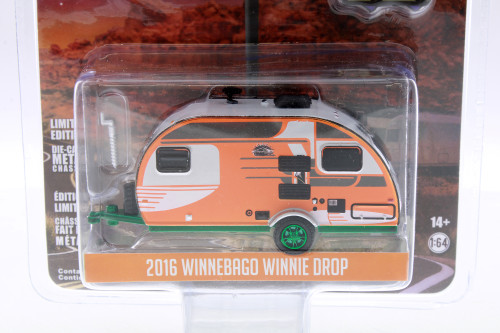 2016 Winnebago Winnie Drop Travel Trailer, Orange - Greenlight