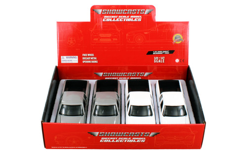 Box of 4 2006 Chevy Silverado 1500 Double Cab Truck, ASSTD - Showcasts 77393D - 1/25 Scale Diecast Model Toy Cars