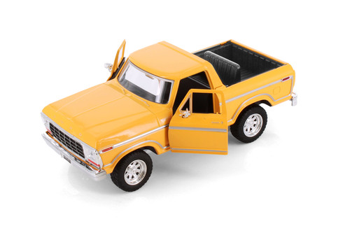 Box of 4 1978 Ford Bronco (Open Top), ASSTD - Showcasts 77374D - 1/24 Scale Diecast Model Toy Cars