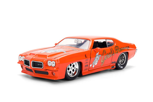 1971 Pontiac GTO, #71 Mickey Thompson - Jada Toys 33044 - 1/24