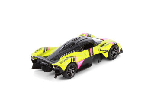 4-Pack Aston Martin Valkyrie Livery Edition - Kinsmart 5470DF - 1/36 Scale Diecast Model Toy Cars