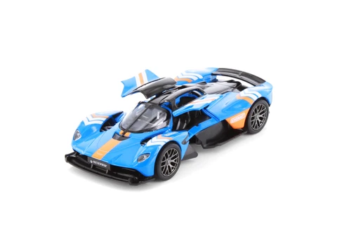 Aston Martin Valkyrie Livery Edition, Blue - Kinsmart 5470DF - 1/36 Scale Diecast Model Toy Car