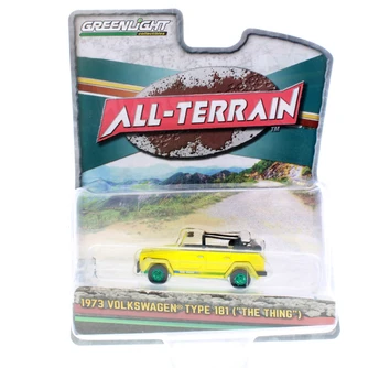 GREEN MACHINE 1973 Volkswagen Thing (Type 181), Yellow - Greenlight 35250A/48 - 1/64 Scale Diecast Model Toy Car