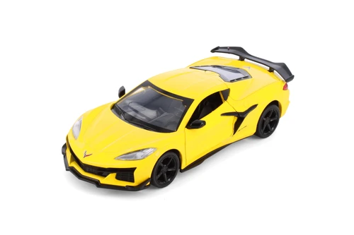 Box of 4 Chevy Corvette Z06, Assortment - Showcasts 68289D - 1/24 Scale Diecast Model Toy Cars
