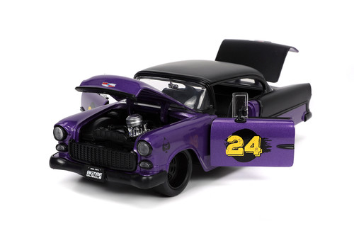 1955 Chevy Bel Air, Light Blue - Jada Toys 34207/4 - 1/24 Scale