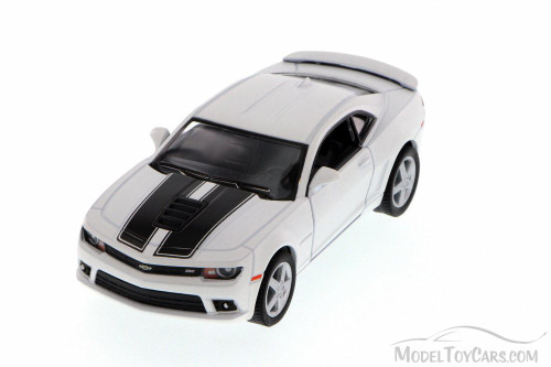 2014 Chevrolet Camaro, White - Kinsmart 5383DF - 1/38 Scale Diecast Car (Brand New, but NOT IN BOX)